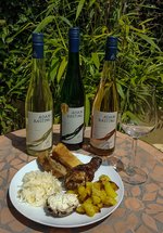 Grill Paket Weing, Glas, Grillen, Essen, Sommer